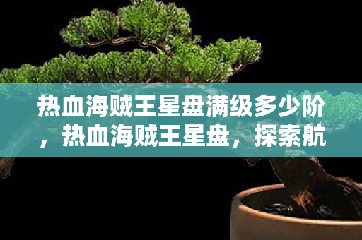 热血海贼王星盘满级多少阶，热血海贼王星盘，探索航海王的星辰之旅