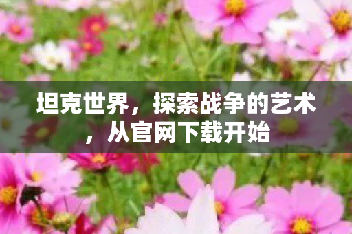 坦克世界,探索战争的艺术,从官网下载开始 坦克世界,探索战争的艺术,从官网下载开始