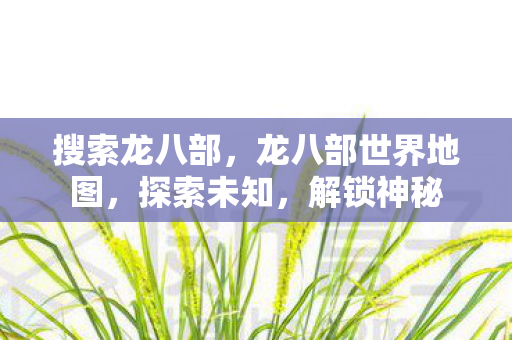 搜索龙八部,龙八部世界地图,探索未知,解锁神秘 搜索龙八部,龙八部世界地图,探索未知,解锁神秘