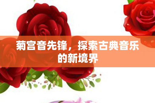 菊宫音先锋，探索古典音乐的新境界