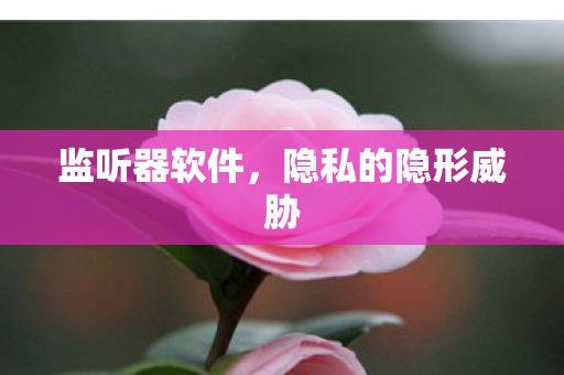 监听器软件，隐私的隐形威胁