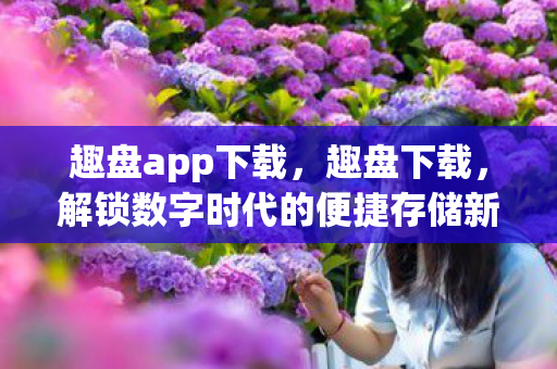趣盘app下载，趣盘下载，解锁数字时代的便捷存储新体验