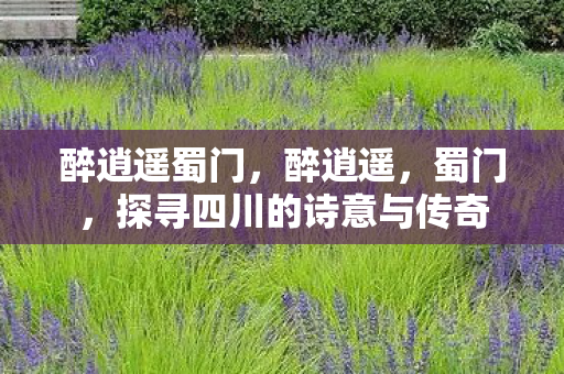 醉逍遥蜀门,醉逍遥,蜀门,探寻四川的诗意与传奇 醉逍遥蜀门,醉逍遥,蜀门,探寻四川的诗意与传奇