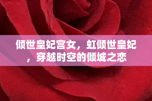 倾世皇妃宫女，虹倾世皇妃，穿越时空的倾城之恋