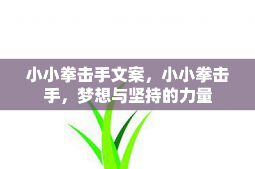 梦想与坚持的力量图片