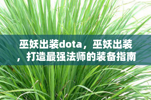 打造最强法师的装备指南图片