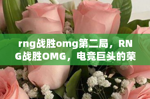 rng战胜omg第二局，RNG战胜OMG，电竞巨头的荣耀时刻