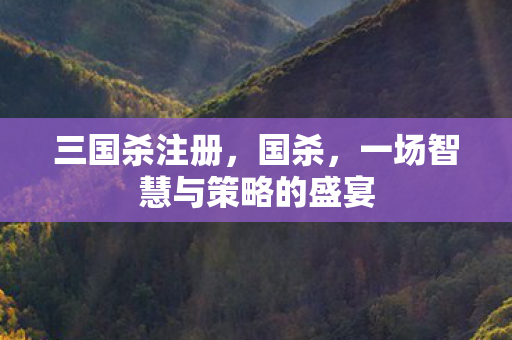 一场智慧与策略的盛宴图片