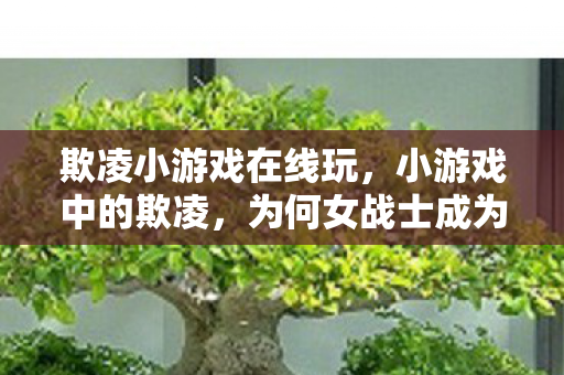 欺凌小游戏在线玩，小游戏中的欺凌，为何女战士成为受害者？