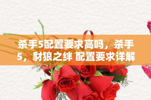 杀手5配置要求高吗,杀手5,豺狼之绊 配置要求详解 杀手5配置要求高吗,杀手5,豺狼之绊 配置要求详解