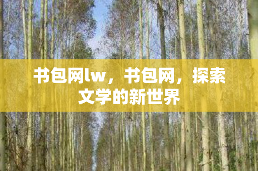 书包网lw，书包网，探索文学的新世界