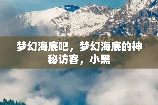 梦幻海底吧,梦幻海底的神秘访客,小黑 梦幻海底吧,梦幻海底的神秘访客,小黑