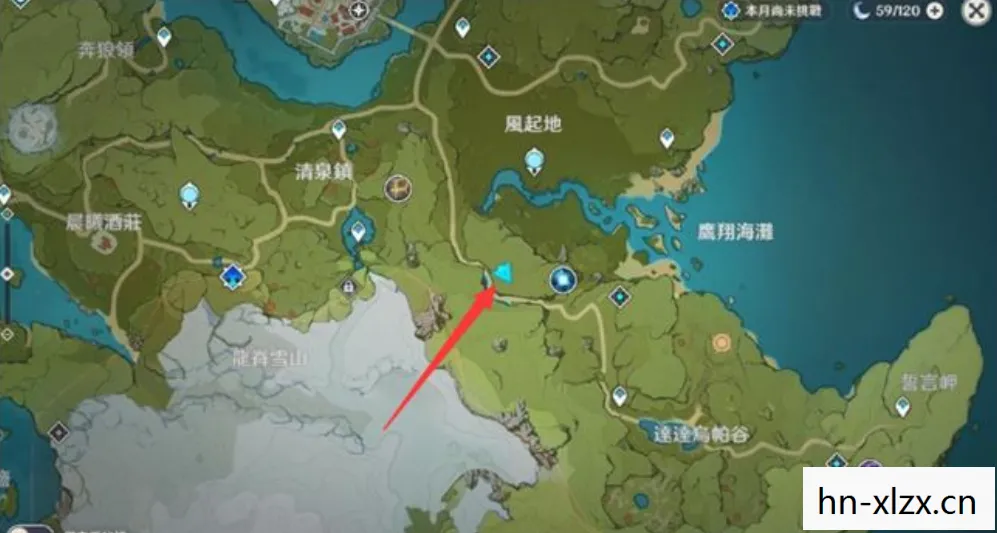 原神地脉之花位置详解，探索与收获之旅