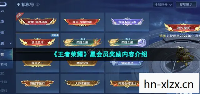 王者星会员，解锁游戏新境界的尊贵体验