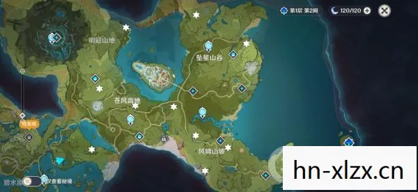 蒙德地灵龛分布图，解锁原神世界的神秘宝箱