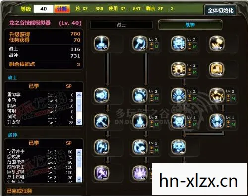 龙之谷战士技能加点图，龙之谷战士技能加点攻略，打造最强战斗力的关键