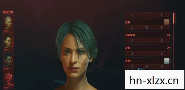 赛博朋克2077女性角色捏脸数据，赛博朋克2077女性角色捏脸，打造你的专属夜之城女神