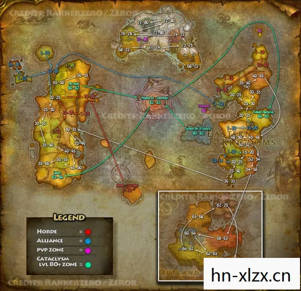 魔兽世界70升级路线，魔兽世界7.0升级路线详解