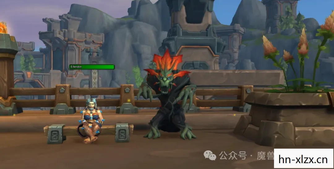 魔兽世界新种族哈籁尼尔图片