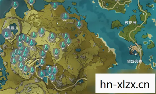 原神钓鱼地点分布图，原神钓鱼地点全解析，探索提瓦特大陆的渔场