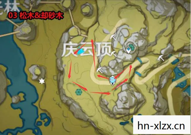 原神松木在哪采集，原神松木，探索提瓦特大陆的自然宝藏