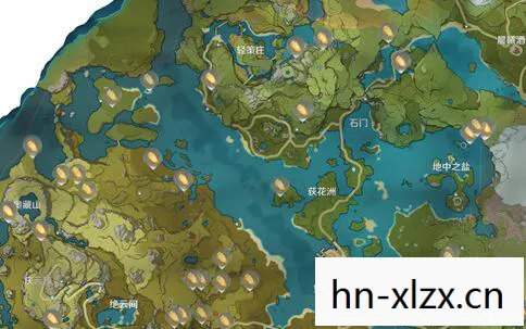 原神石珀采集地点分布图，原神，石珀采集地点全解析