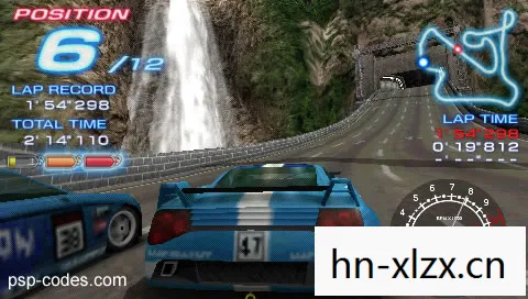psp山脊赛车2下载 k73图片