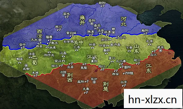 三国群侠传大地图 高清图片