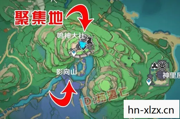 绯樱绣球详细位置，绯樱绣球分布图，探索提瓦特大陆的神秘花卉