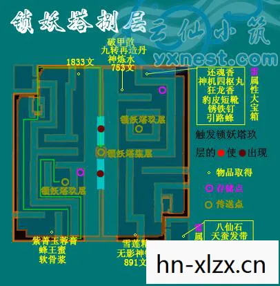 仙剑三锁妖塔4层走法，锁妖塔4层走法攻略