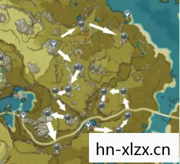 原神清心采集路线，原神清心，探索提瓦特大陆上的神秘花卉