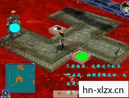 仙剑三锁妖塔四层走法图解，仙剑三锁妖塔四层走法详解