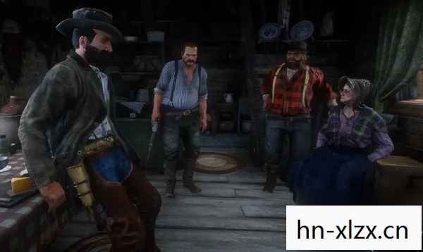 老年阿姨荒野大镖客背后故事图片