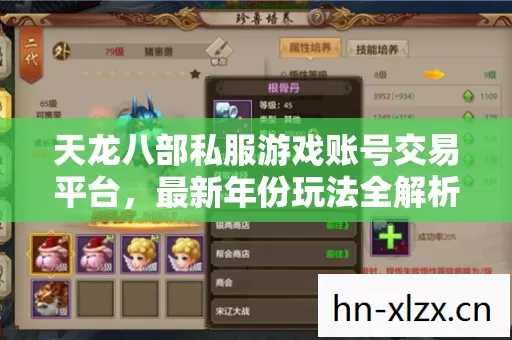 天龙八部私服游戏账号交易平台,最新年份玩法全解析与避坑指南 天龙八部私服游戏账号交易平台,最新年份玩法全解析与避坑指南