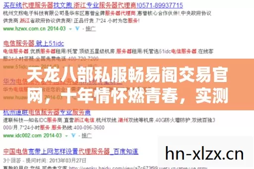 天龙八部私服畅易阁交易官网图片