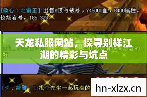 探寻别样江湖的精彩与坑点图片