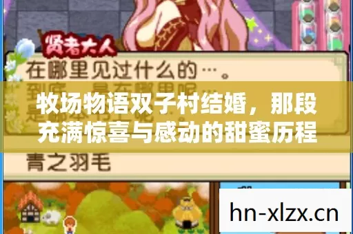 牧场物语双子村结婚,那段充满惊喜与感动的甜蜜历程 牧场物语双子村结婚,那段充满惊喜与感动的甜蜜历程