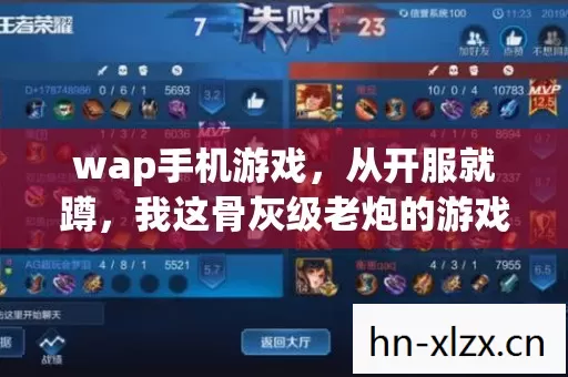 wap手机游戏,从开服就蹲,我这骨灰级老炮的游戏血与泪全是干货 wap手机游戏,从开服就蹲,我这骨灰级老炮的游戏血与泪全是干货