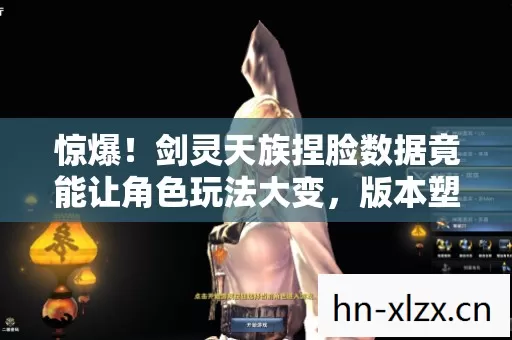 惊爆!剑灵天族捏脸数据竟能让角色玩法大变,版本塑造超炫! 惊爆!剑灵天族捏脸数据竟能让角色玩法大变,版本塑造超炫!