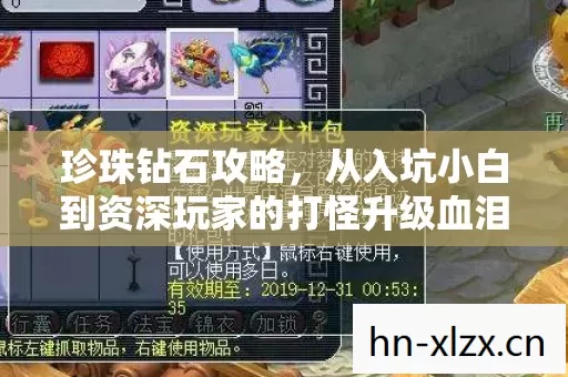 从入坑小白到资深玩家的打怪升级血泪史图片
