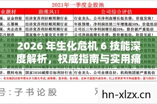 2026 年生化危机 6 技能深度解析,权威指南与实用痛点解决方案 2026 年生化危机 6 技能深度解析,权威指南与实用痛点解决方案