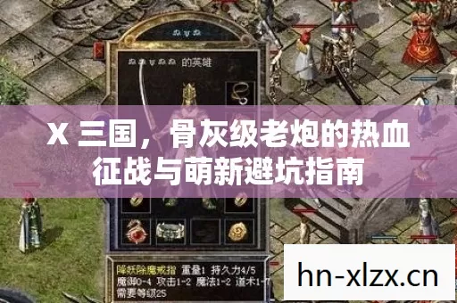 骨灰级老炮的热血征战与萌新避坑指南图片