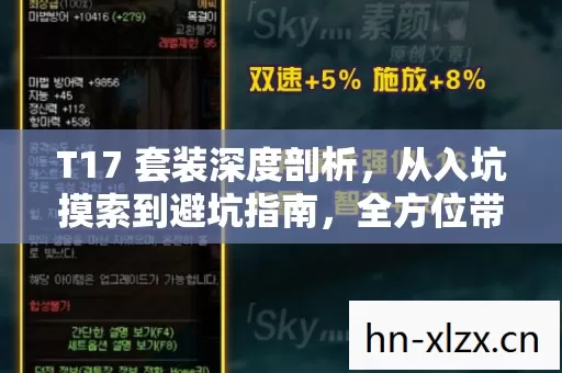 T17 套装深度剖析,从入坑摸索到避坑指南,全方位带你玩转 T17 套装深度剖析,从入坑摸索到避坑指南,全方位带你玩转