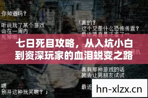 七日死目攻略,从入坑小白到资深玩家的血泪蜕变之路 七日死目攻略,从入坑小白到资深玩家的血泪蜕变之路