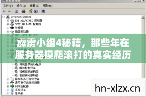 霹雳小组4秘籍,那些年在服务器摸爬滚打的真实经历 霹雳小组4秘籍,那些年在服务器摸爬滚打的真实经历