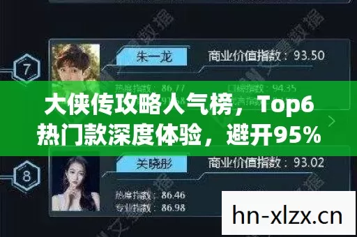 Top6热门款深度体验图片
