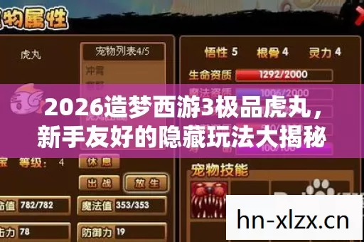 2026造梦西游3极品虎丸图片