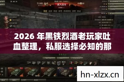 2026 年黑铁烈酒老玩家吐血整理,私服选择必知的那些坑与技巧 2026 年黑铁烈酒老玩家吐血整理,私服选择必知的那些坑与技巧