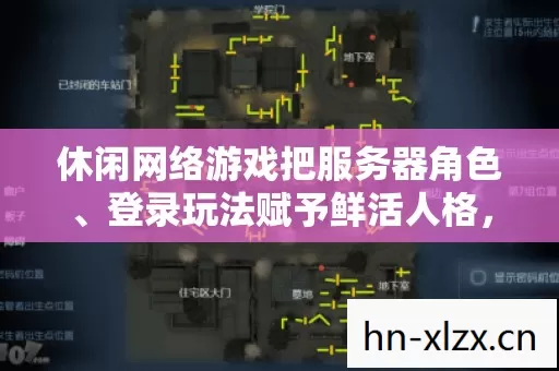 休闲网络游戏把服务器角色图片