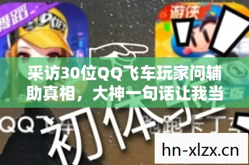 采访30位QQ飞车玩家问辅助真相,大神一句话让我当场绷不住了 采访30位QQ飞车玩家问辅助真相,大神一句话让我当场绷不住了